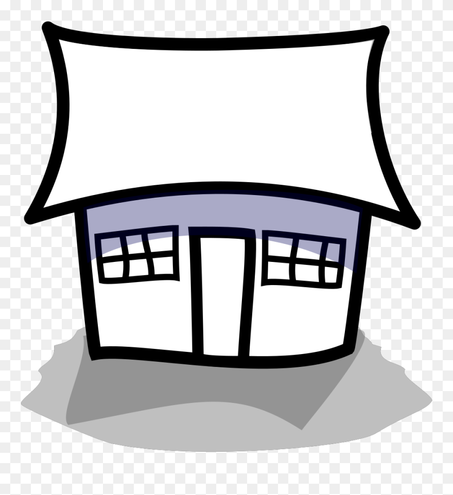 Brown House Outline Svg Clip Arts - Sari Sari Store Png Transparent Png