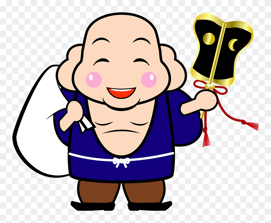 Hotei God Budai Clipart - 七福神 福 禄 寿 - Png Download