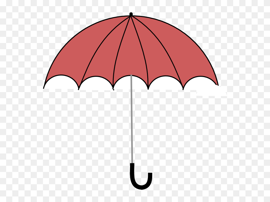 April Showers Umbrella Clip Art N2 Free Image - Clipart Umbrella - Png Download