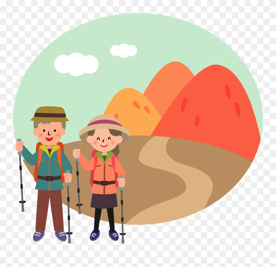 Hiking Clipart