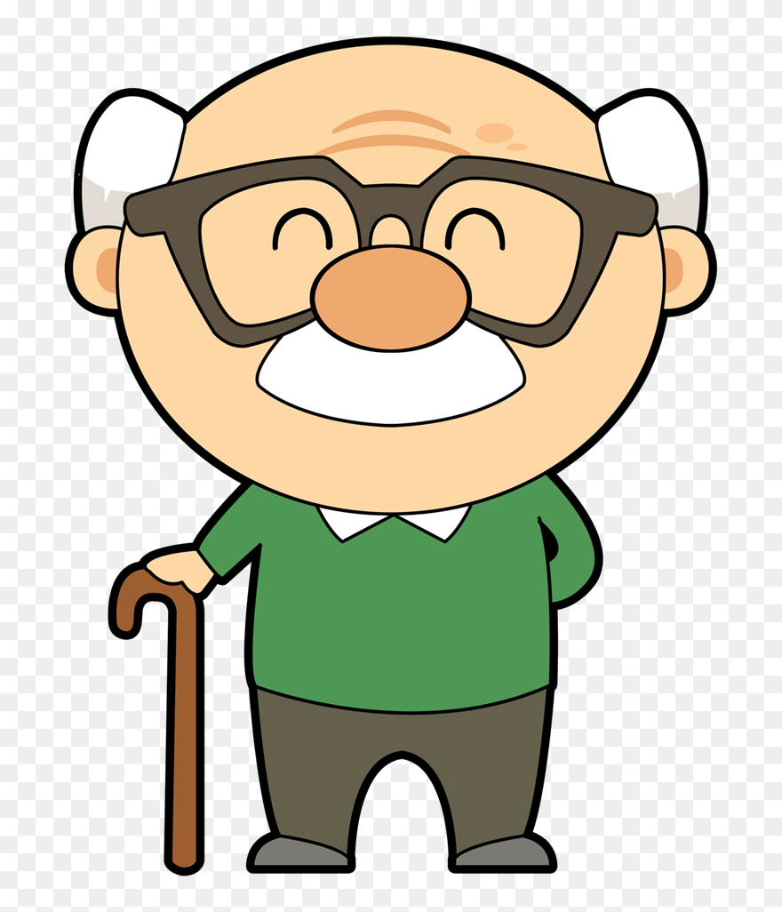Father Clipart Grandad - Grandfather Clipart - Png Download