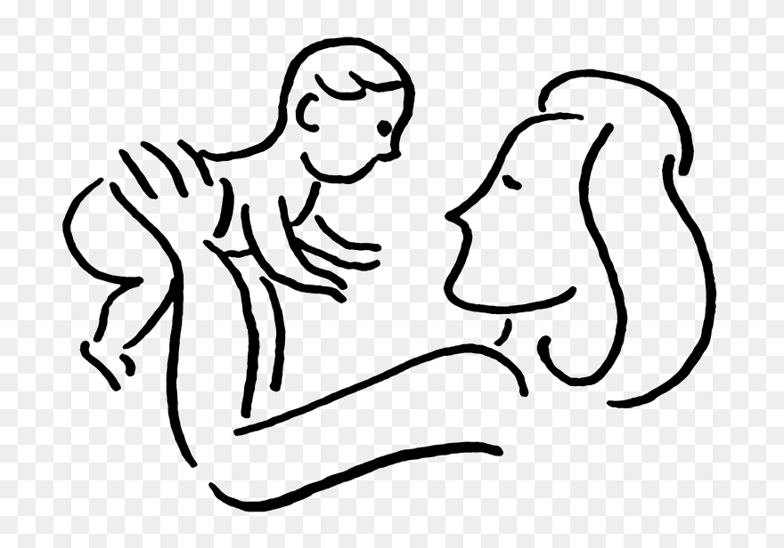 Mother And Baby Clipart - Mother S Day Quote - Png Download