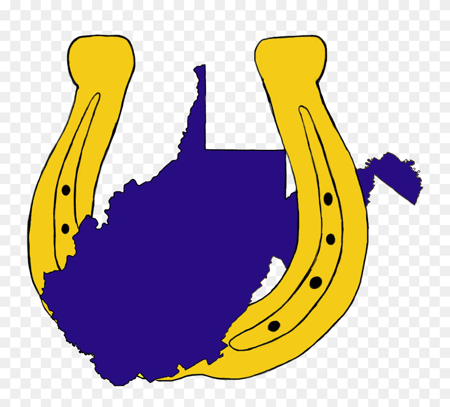 Golden Horseshoe - West Virginia State Png Clipart