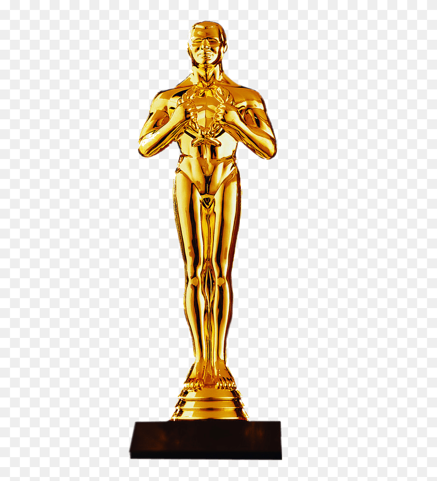 How The Winners Win - Vector Oscar Statue Png Clipart