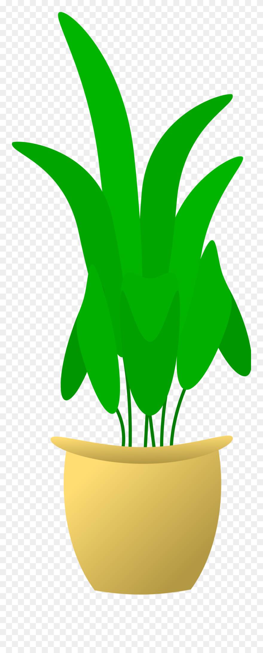 Cartoon Pot Plant Png Clipart 5290258 Pinclipart