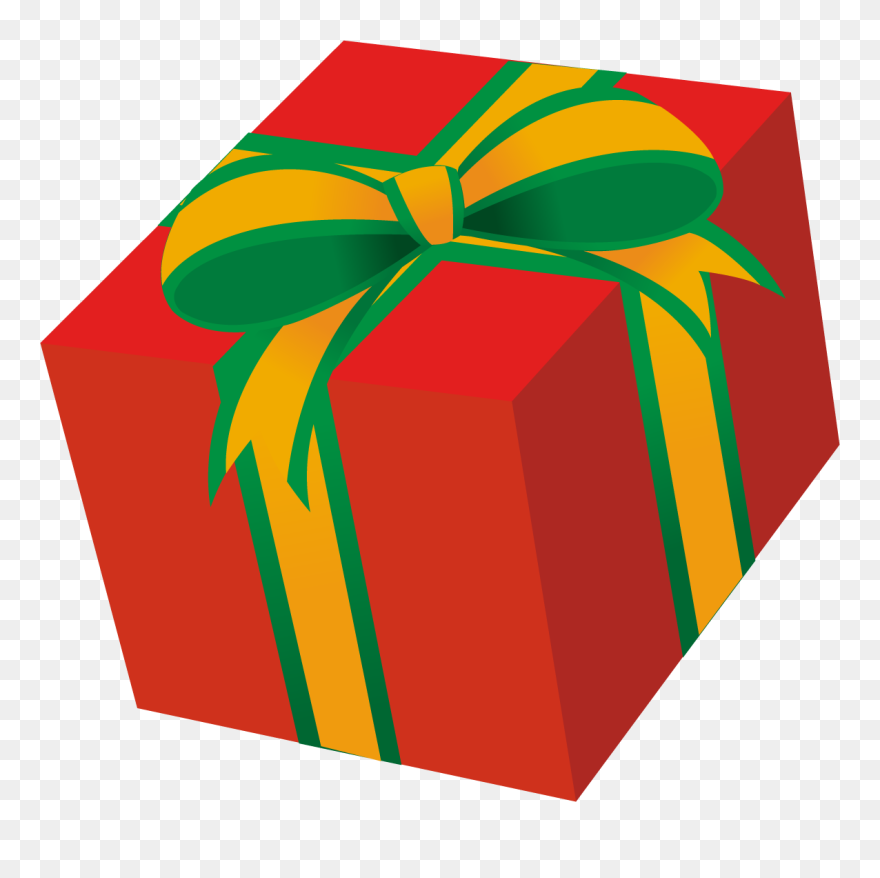 Red Present Box Png Clipart - Gift Transparent Png