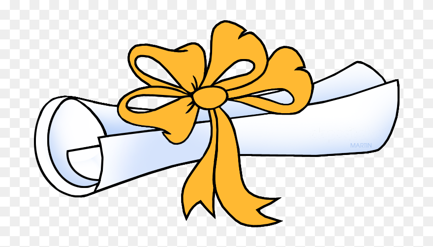 Diploma - Clip Art Graduate Diploma - Png Download