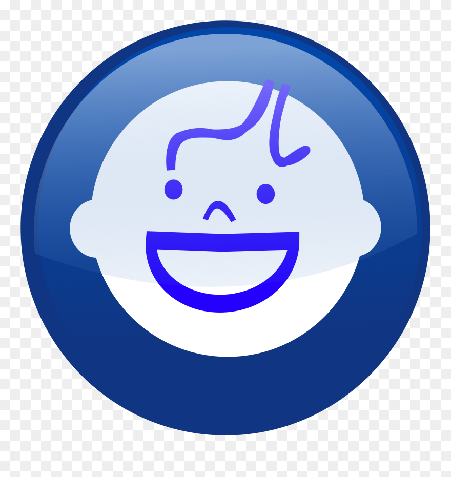 Powder Baby Blue Diploma Svg Clip Arts - Icono Bebe Azul - Png Download