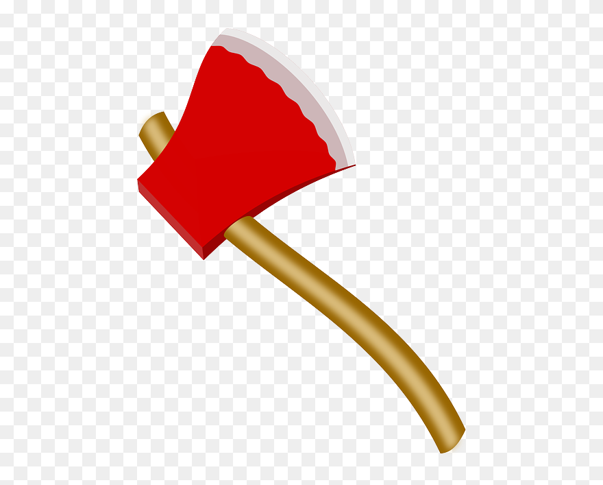 Axe, Tool, Tree, Fireman, Firefighter - Axe Clipart Transparent Background - Png Download