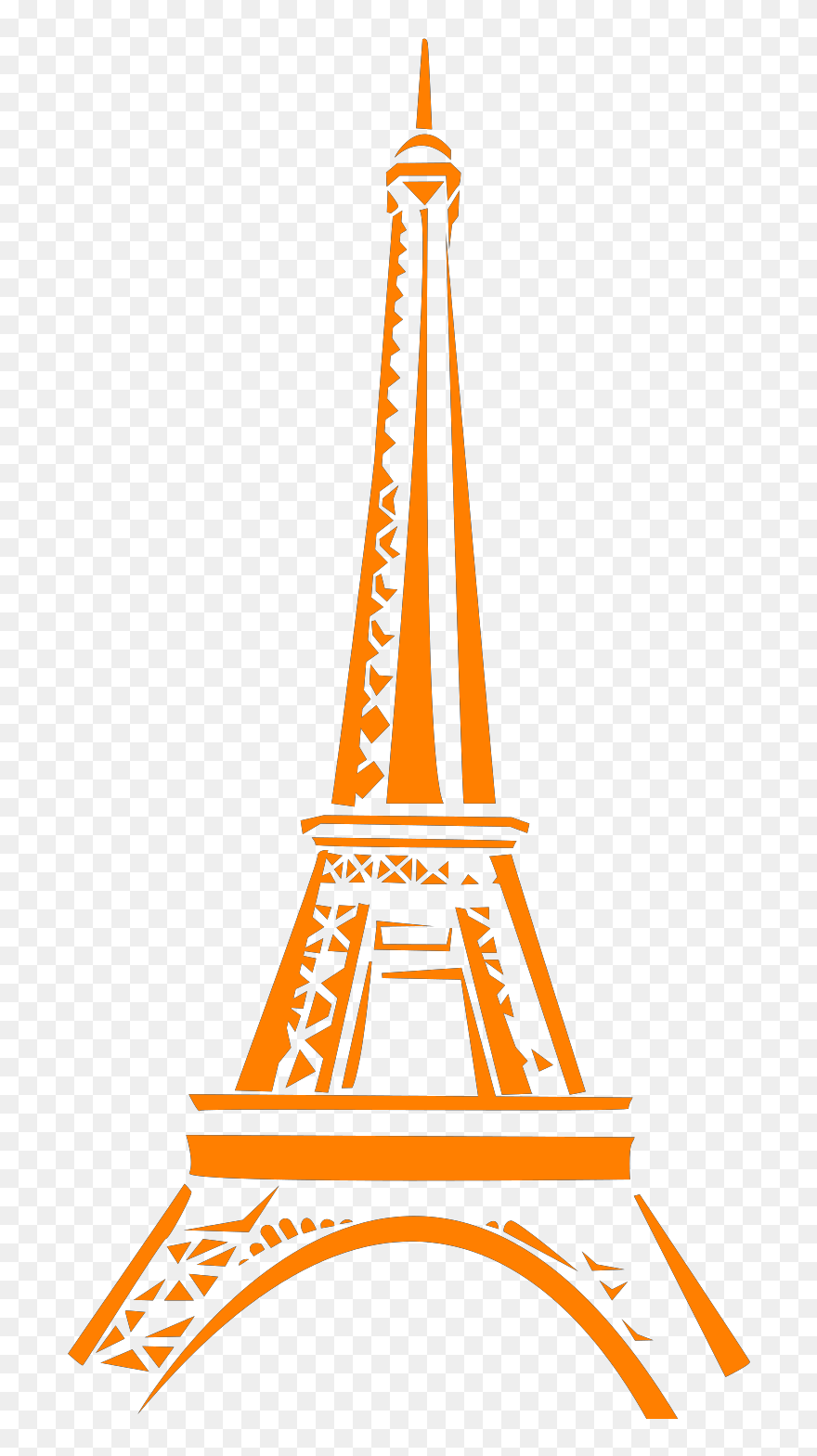 Eiffel Tower Clip Art - Png Download