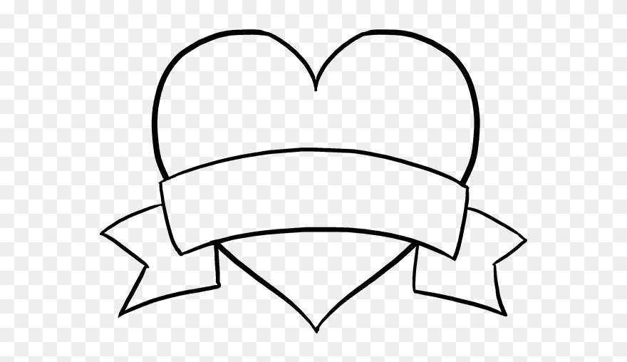 How To Draw A Mother"s Day Heart - Easy Mothers Day Drawings Clipart