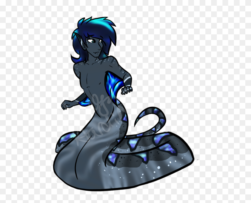 Flame Scale Cobra Naga - Cobra Naga Clipart