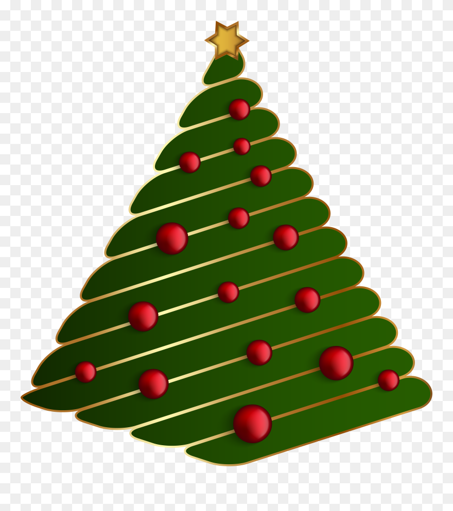 Christmas Tree Santa Claus Clipart