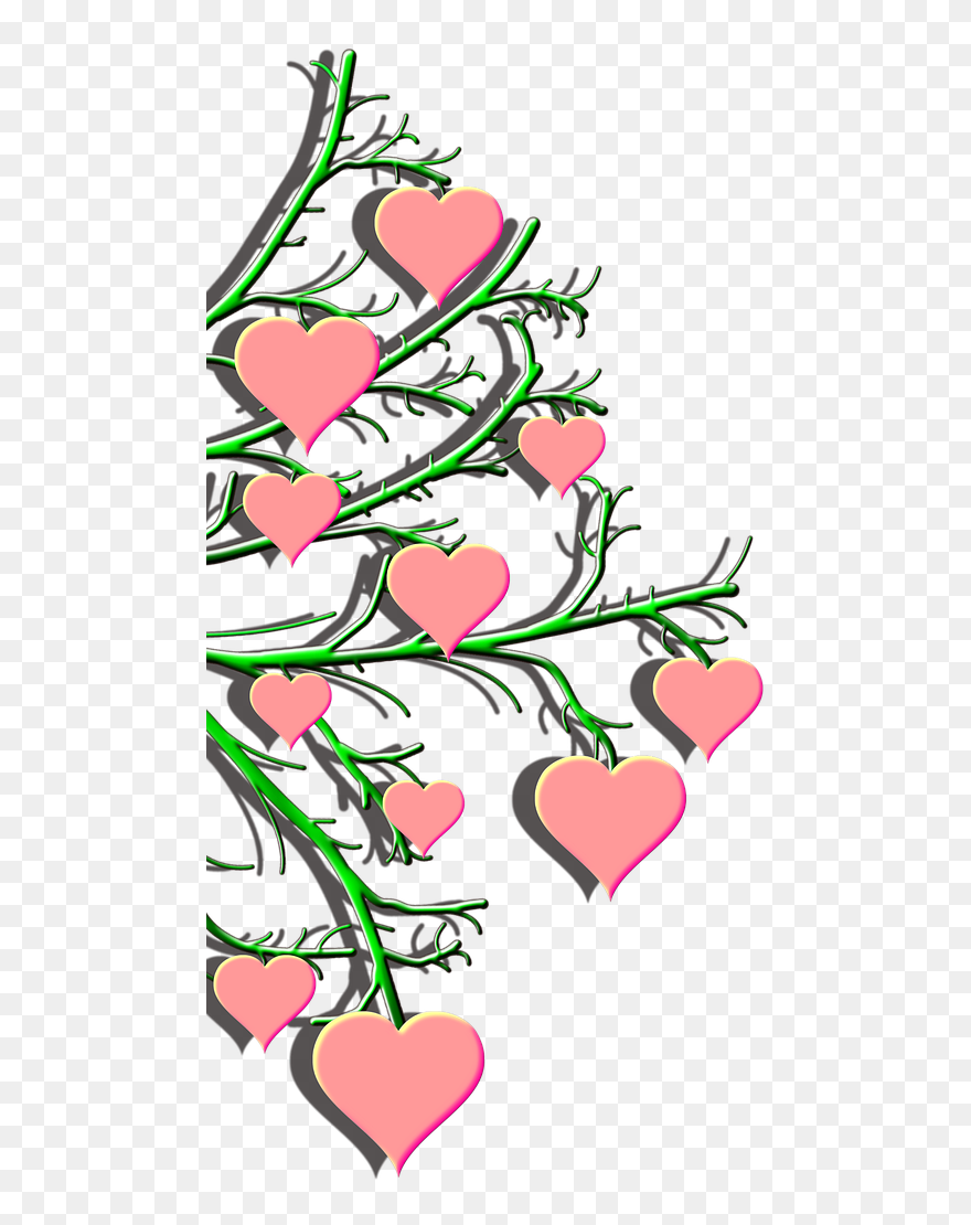 Valentine"s Day Heart Pink Free Photo - Heart Clipart
