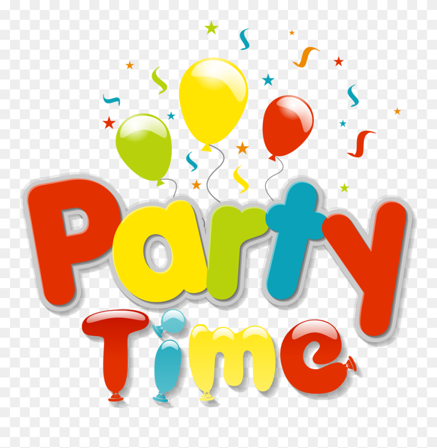 Party Time Transparent Clipart