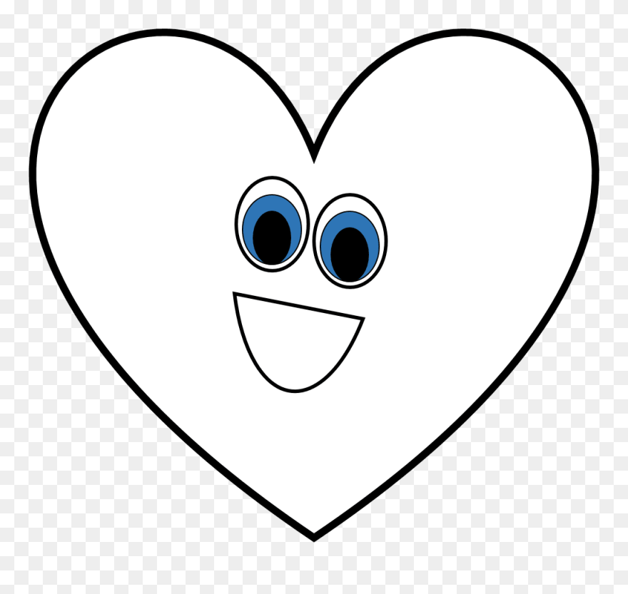 Shapes Free Clipart, Heart Shapes Free Clipart Black - Heart - Png Download