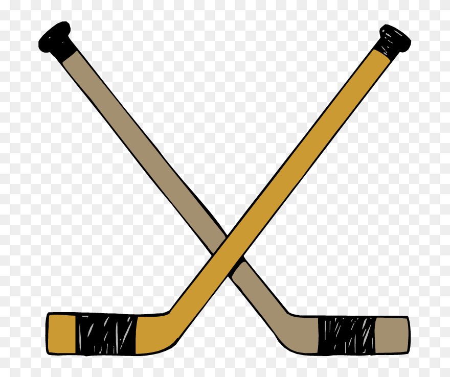 Hockey Sticks Clip Art Floor Hockey Stick Clip Art Png Download