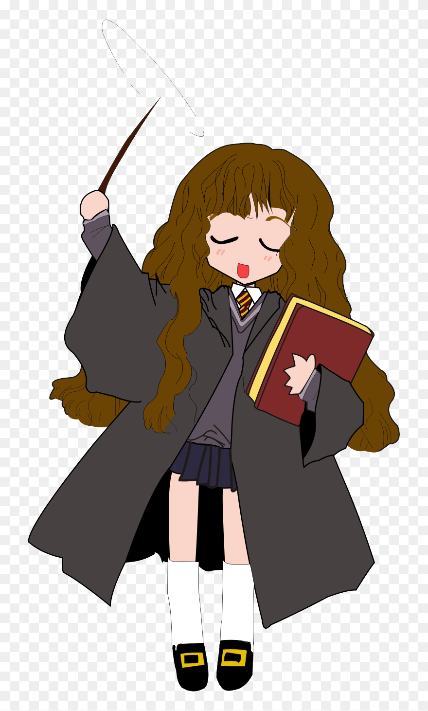 Harry Potter Girl Clipart , Png Download - Hermione Granger Clip Art Transparent Png