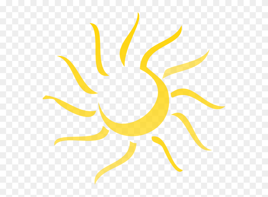 Abstract Sun - Abstract Sun Vector Png Clipart