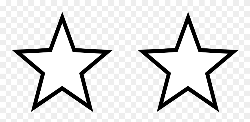 Free Pictures Of White Stars, Download Free Clip Art, - Star Image Black And White - Png Download
