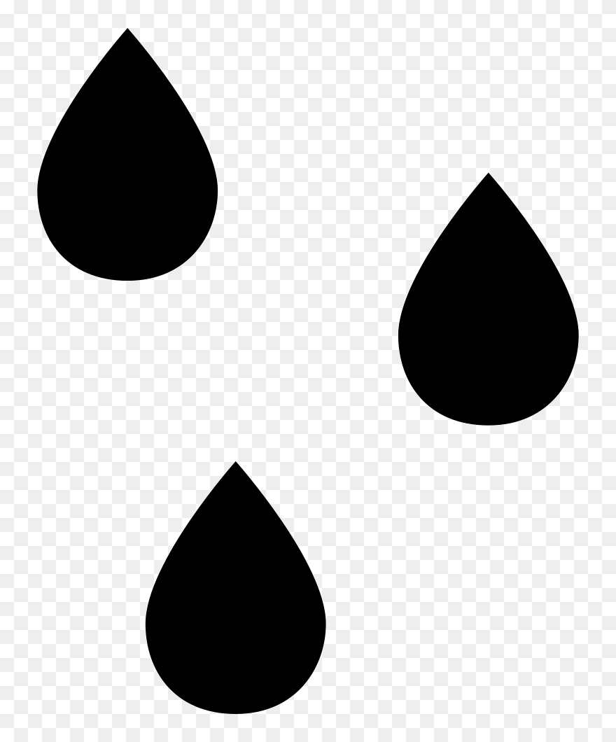 Transparent Rain Drops Png Icon Clipart