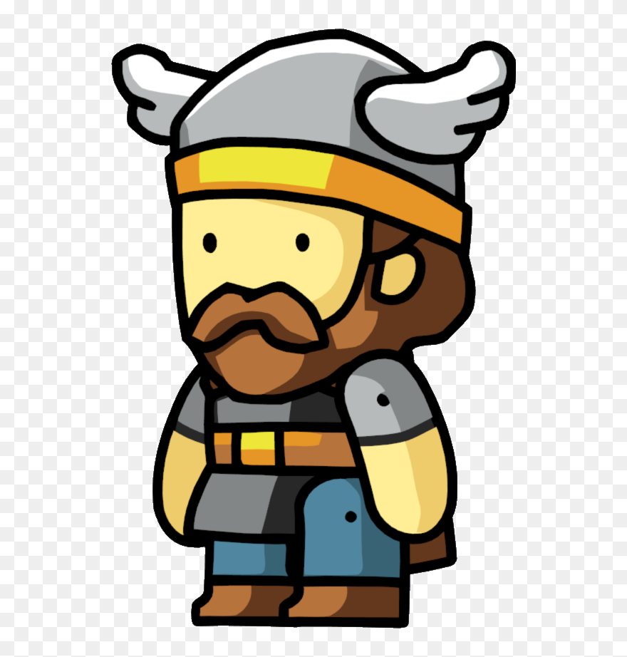 Viking Clipart Scribblenauts - Leif Erikson Easy Drawing - Png Download