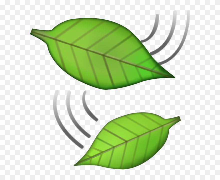 Leaves Emoji Png Clipart