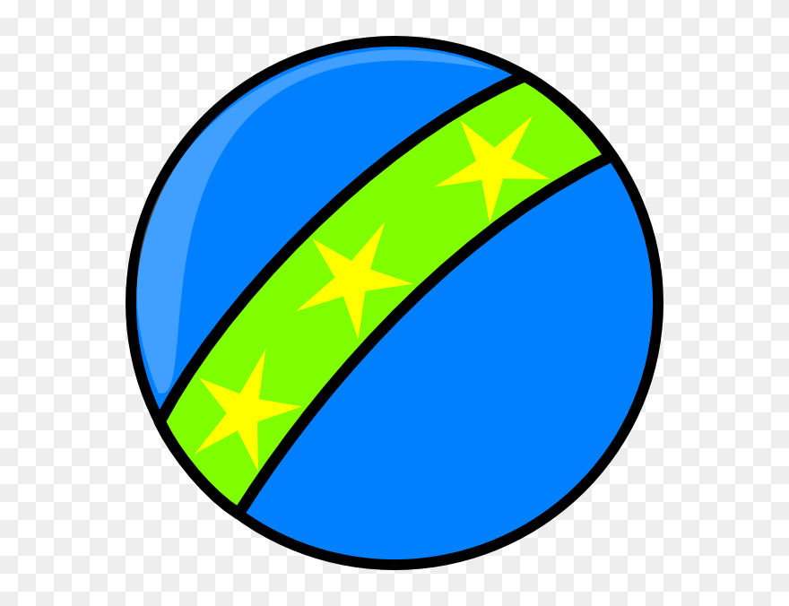Blue Toy Ball Clip Art At Clker - Toy Ball Clipart - Png Download