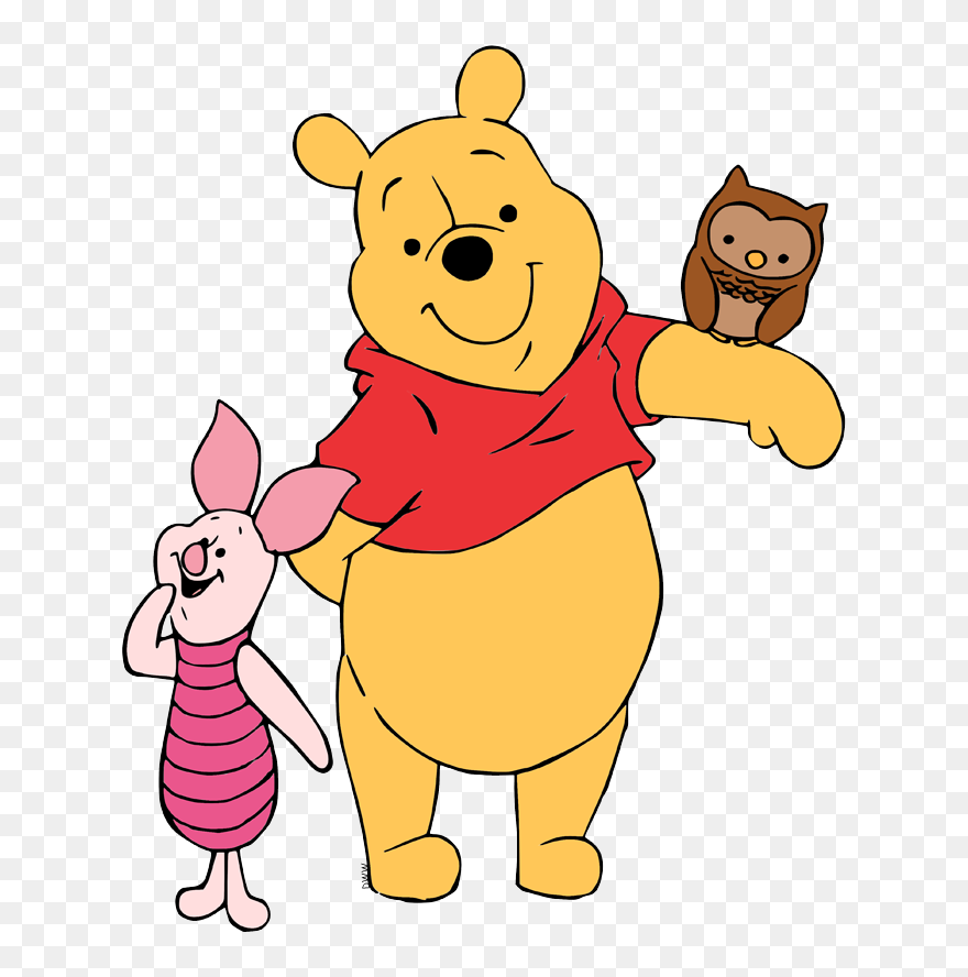 Disney Pooh Bear And Piglet Clipart