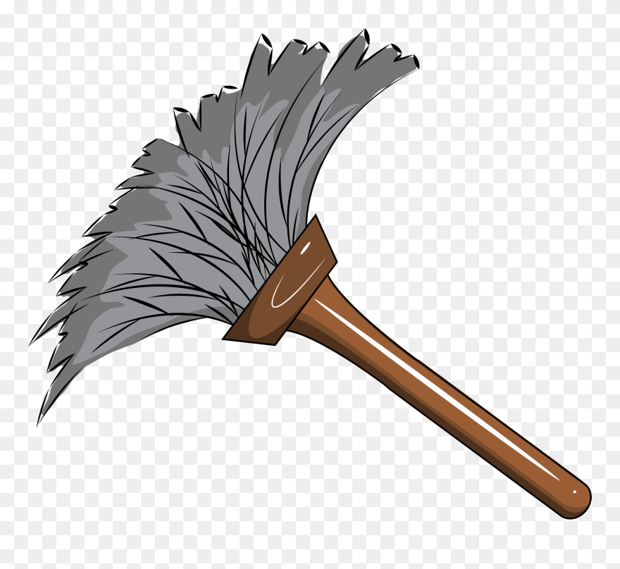 Feather Duster Cleaning Swiffer Vacuum Cleaner - Feather Duster Clipart Free - Png Download