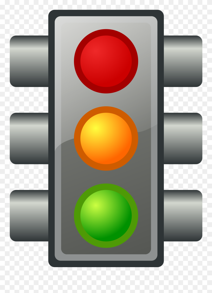 Animated Stop Light Clip Art - Green Traffic Light Emoji - Png Download