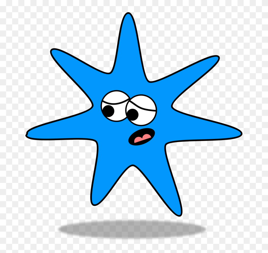 Starfish,artwork,wing - Clip Art - Png Download