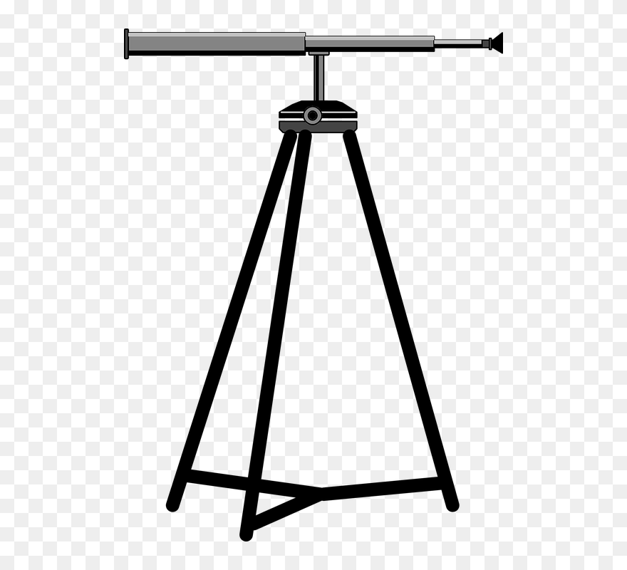 Transparent Tripod Clipart - Spyglass Tripod Png