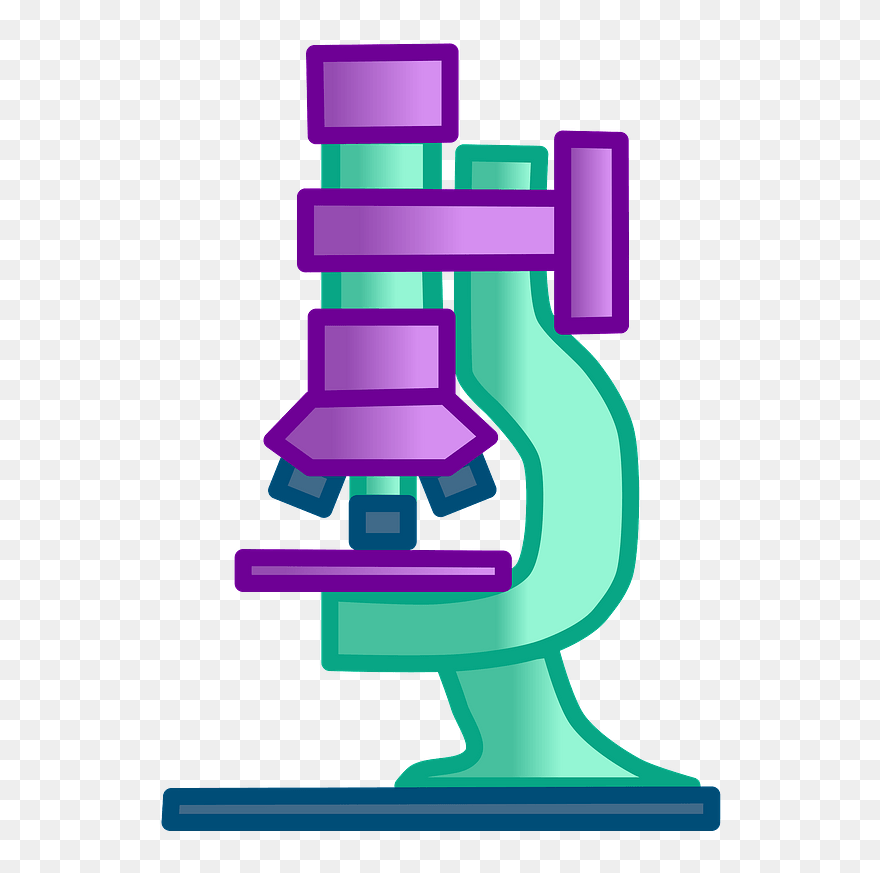 Microscope Clipart - Science Tools Clipart - Png Download