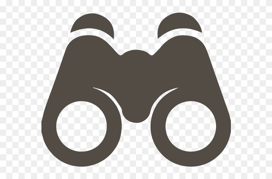 Vision Clipart Binoculars, Vision Binoculars Transparent - Binoculars Icon Png