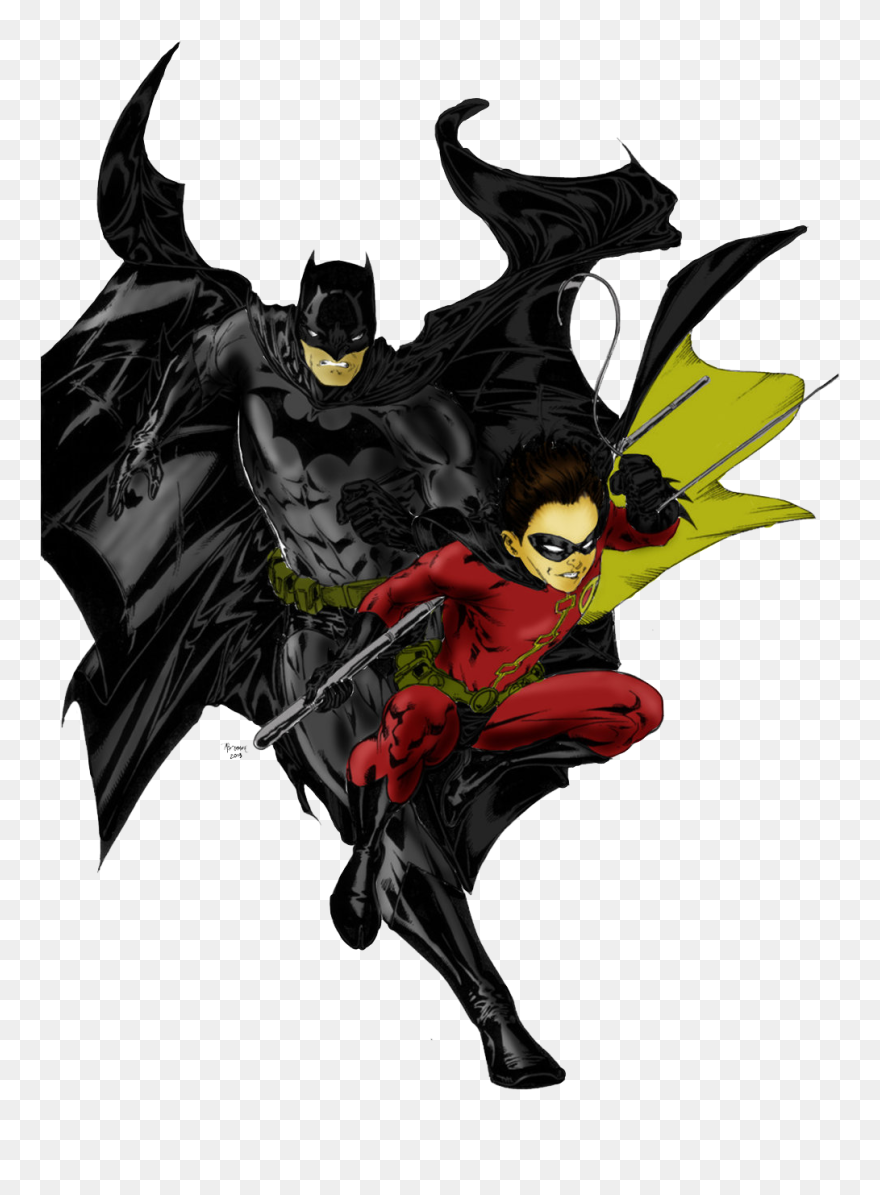 Batman And Robin Png Clipart