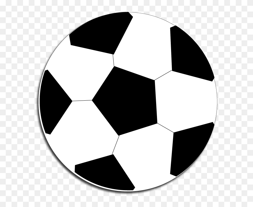 Clip Art Soccer Ball Many Interesting Cliparts - Kick American Football - Png Download