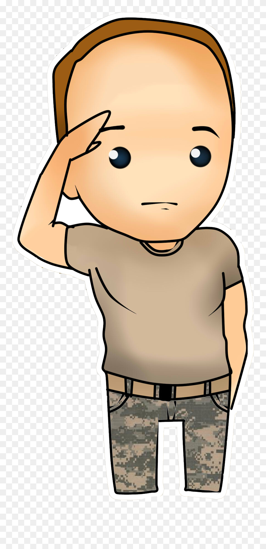 Basic Training Tip Of The Day - New Military Recruit Clipart - Png Download