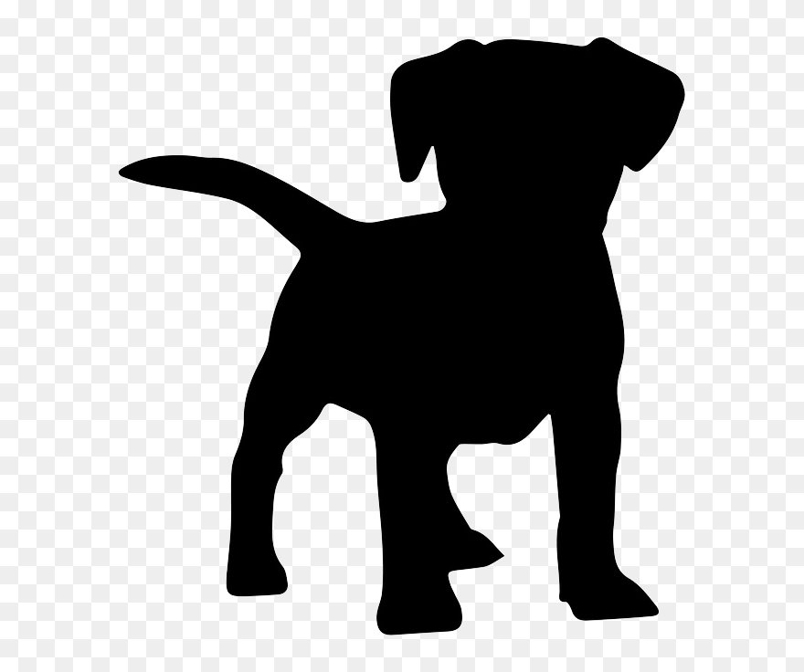 Clipart Dog Training Clip Art Library Library Dog Training - Dog Vector Silhouette Free - Png Download