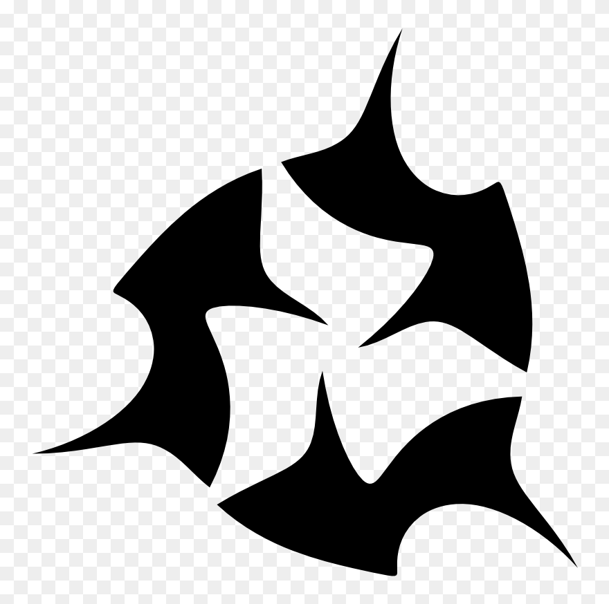 Alien Recycling Symbol - Cool Icons Or Symbols Clipart