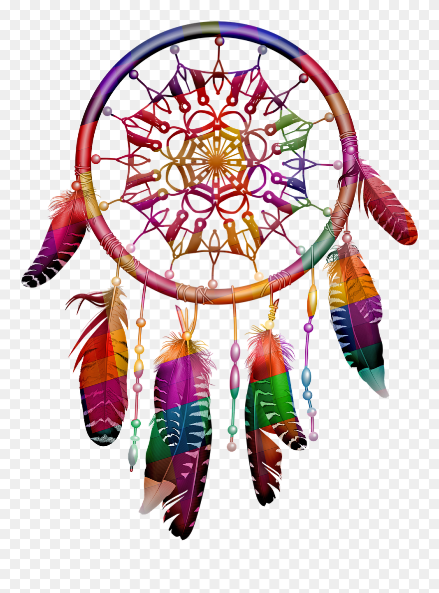 Native American Dreamcatchers Clipart - Png Download
