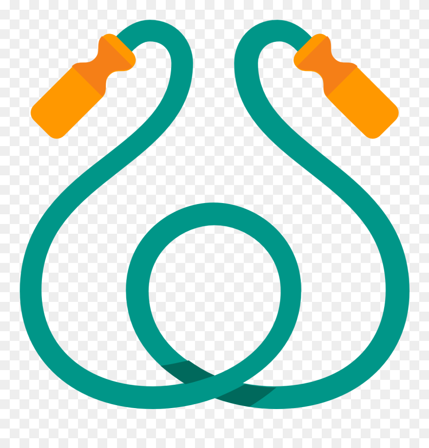 Jump Rope Clipart Free - Loop - Png Download