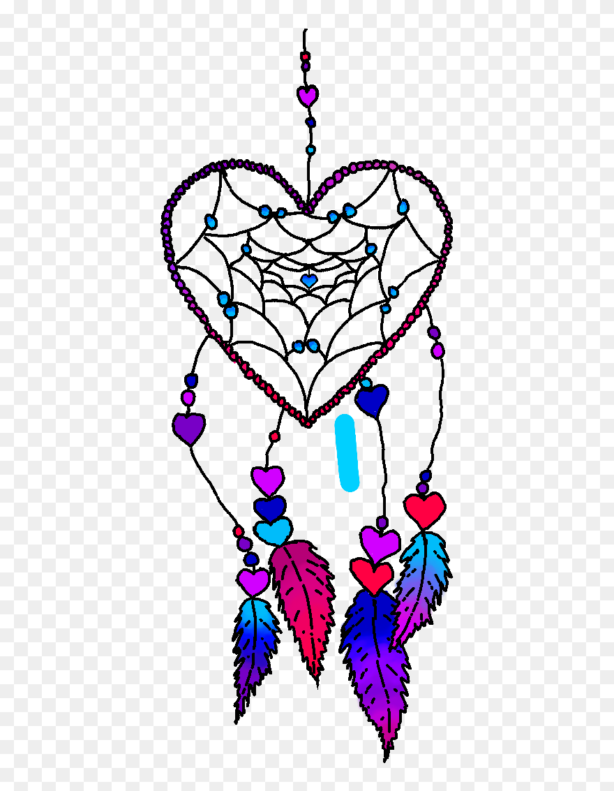 #dreamcatcher #dream #catcher #dreambig #dradient #galaxy - Illustration Clipart