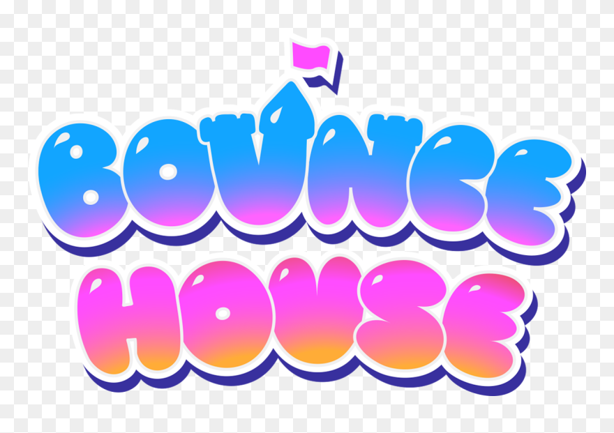 Houses Clipart Blue - Bounce Houses Clipart Png Transparent Png
