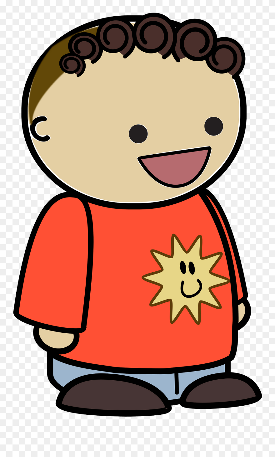 Angry Kid Cartoon Transparent Clipart