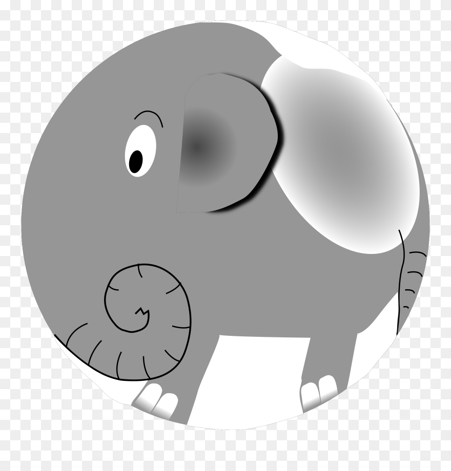 Elephant Cartoon Clipart