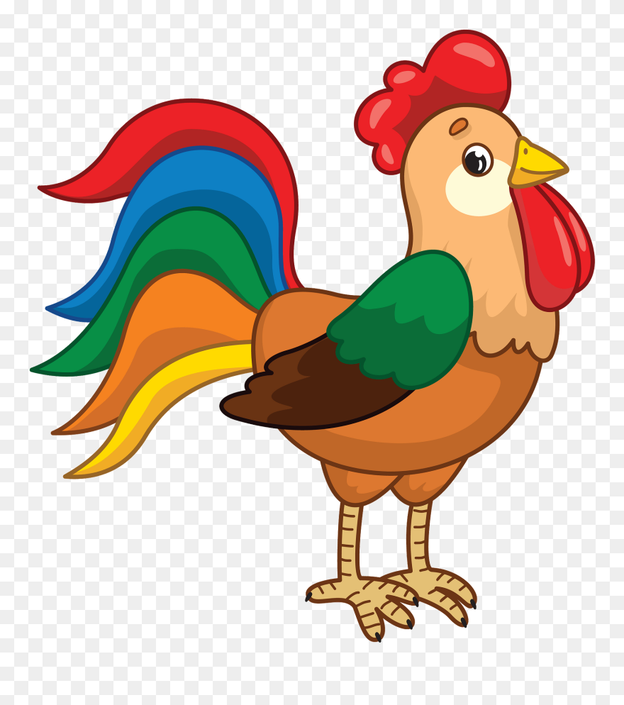 Free Download - Rooster Clipart - Png Download