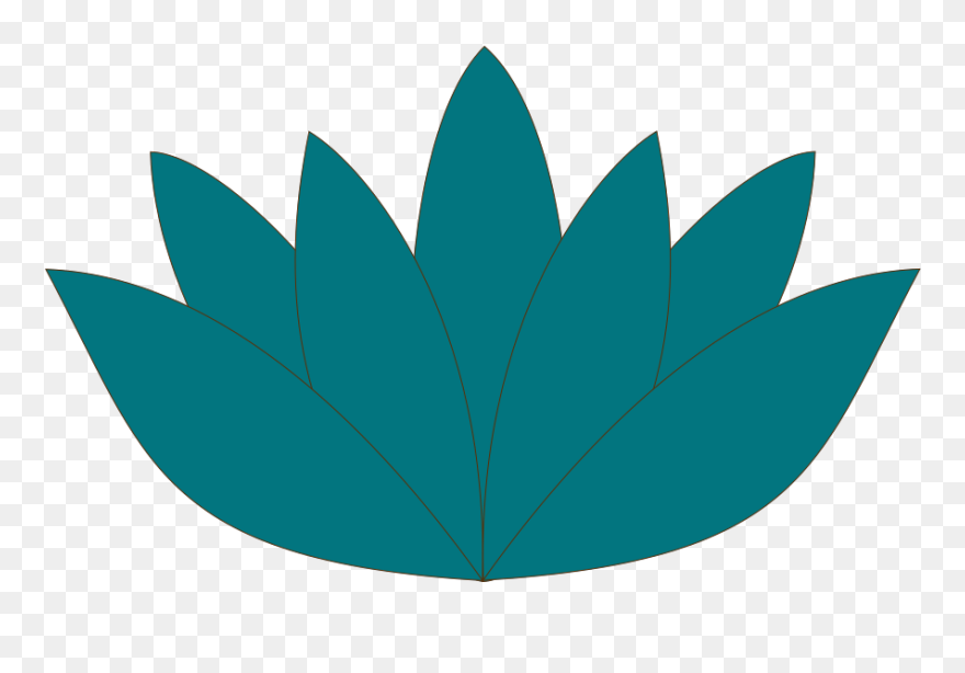 Lotus In Peacock Svg Clip Arts - Blue Lotus Flower Png Transparent Png