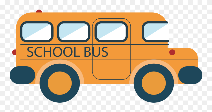 Cartoon School Bus Png Clipart