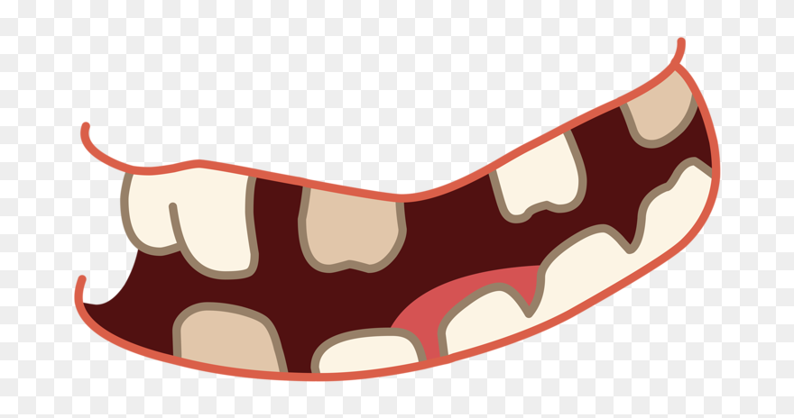Mouth Cartoon Clip Art - Cartoon Mouth - Png Download